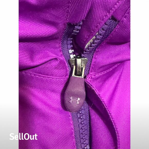 Under Armour Girls ColdGear Storm Jacket Purple Size S Winter Activewear - Picture 9 of 14